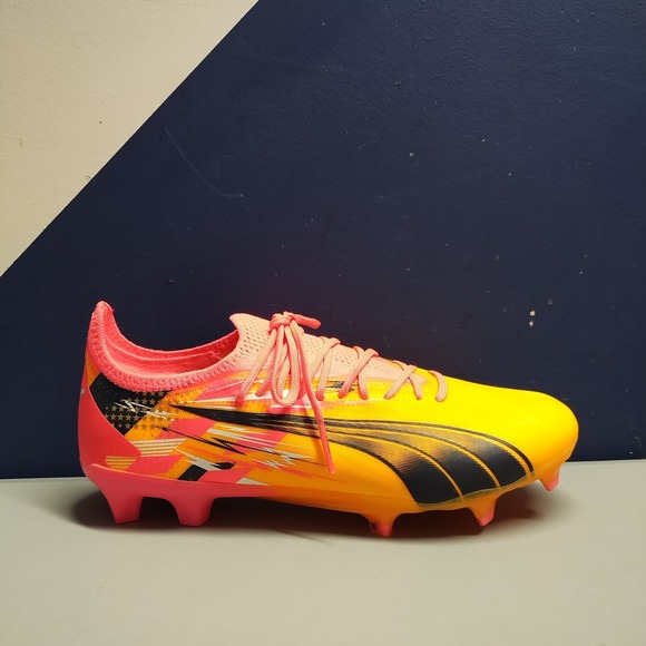 Puma Christian Pulisic Ultra Ultimate‎ Soccer Cleats Mens 8 Sun Stream 107961-01 main image 10
